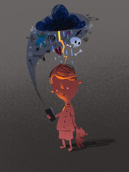 Smartphone κάτω από το δέντρο